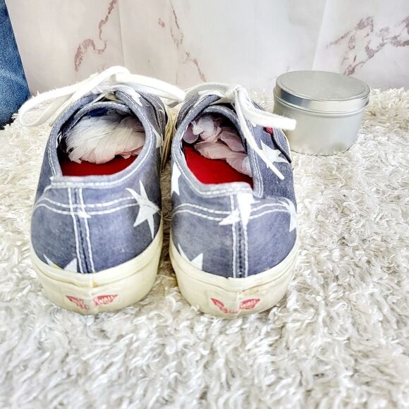 Vans denim star lace up Sneakers - Picture 3 of 4